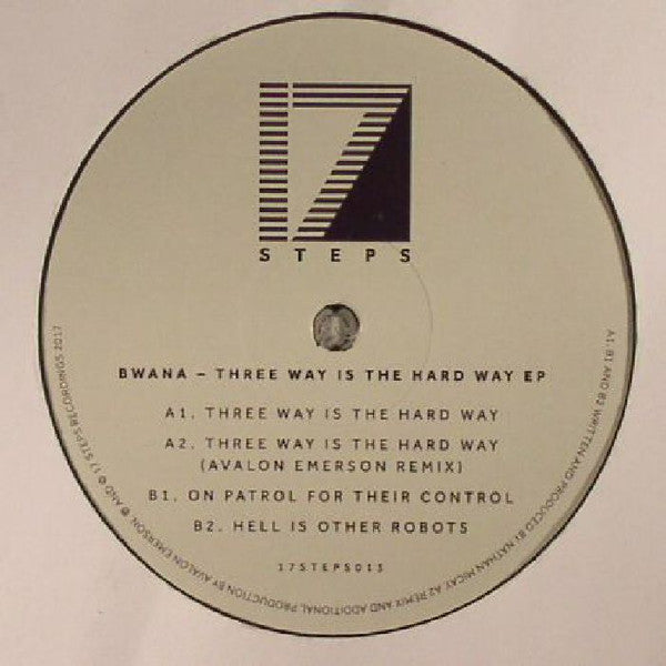 Bwana (2) : Three Way Is The Hard Way EP (12", EP)