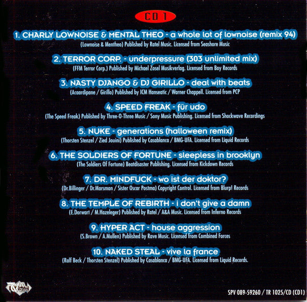 Various : Traumatismo Y Terror Vol.3 - Lucifer's Final Chapter (2xCD, Comp + CD, Ltd, Mixed)