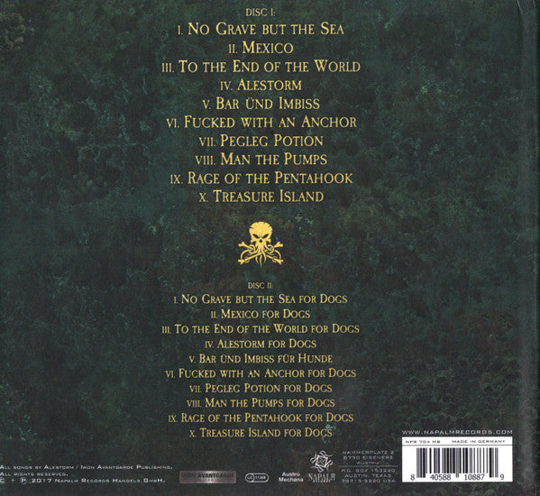 Alestorm : No Grave But The Sea (CD, Album + CD, Album + Ltd, Med)