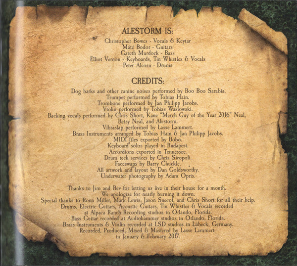 Alestorm : No Grave But The Sea (CD, Album + CD, Album + Ltd, Med)