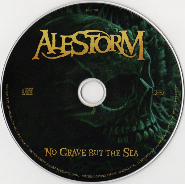 Alestorm : No Grave But The Sea (CD, Album + CD, Album + Ltd, Med)
