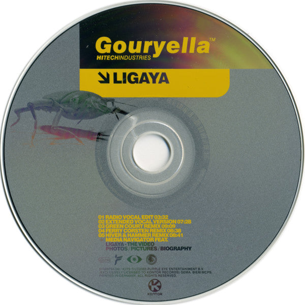 Gouryella : Ligaya (CD, Maxi, Enh)