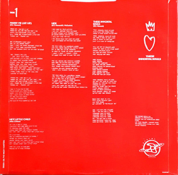These Immortal Souls : Get Lost (Don't Lie) (LP, Album)