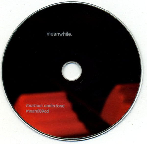 Murmur : Undertone (CD, Album)