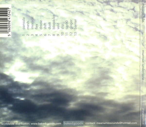 Murmur : Undertone (CD, Album)