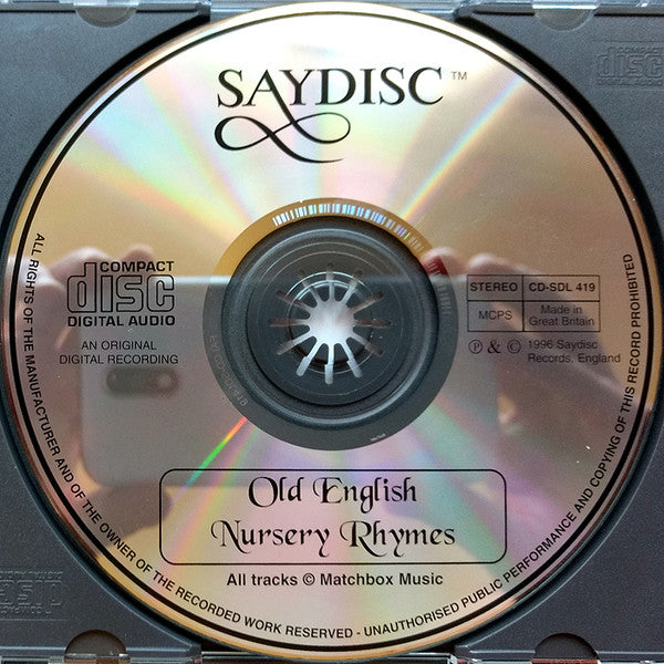 The Broadside Band : Old English Nursery Rhymes (CD, Album)