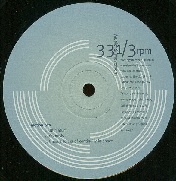 Music &amp; Movement : Ambi Tech Know E.P. (12", EP)