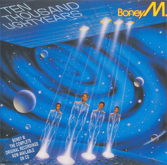 Boney M. : Ten Thousand Lightyears (CD, Album, RE)