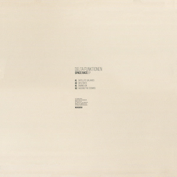 Delta Funktionen : Space Race EP (12", EP)