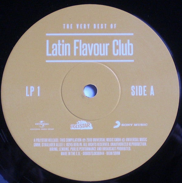 Various : The Very Best Of Latin Flavour Club (4xLP, Comp, Ltd, 140)