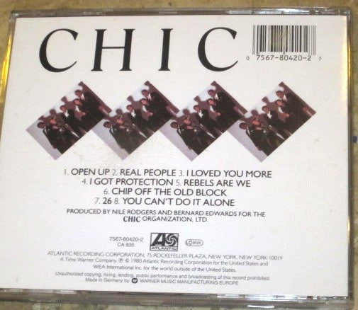 Chic : Real People (CD, Album)