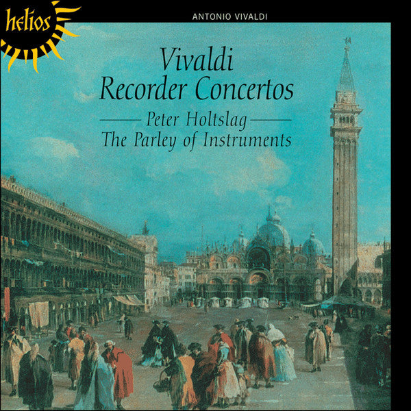 Antonio Vivaldi / Peter Holtslag, The Parley Of Instruments : Recorder Concertos (CD, Album, RE)