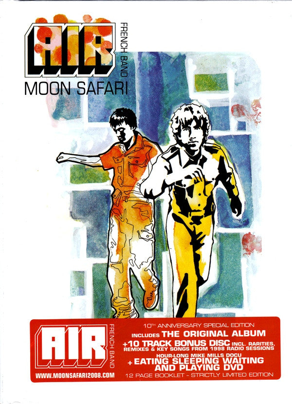 AIR French Band* : Moon Safari (CD, Album, RE + CD, Comp + DVD-V, RE, NTSC + Ltd, )