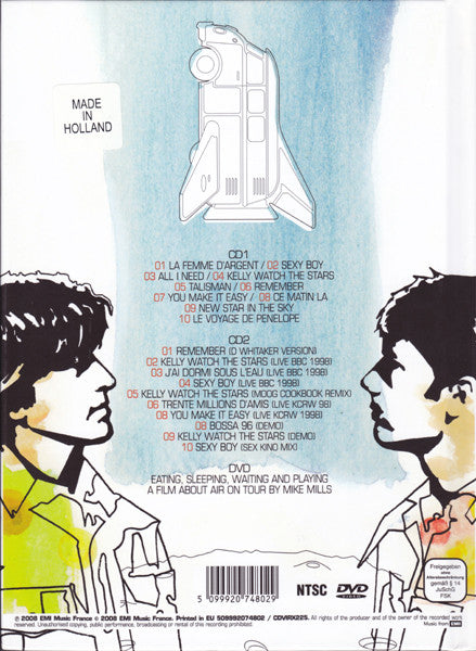 AIR French Band* : Moon Safari (CD, Album, RE + CD, Comp + DVD-V, RE, NTSC + Ltd, )