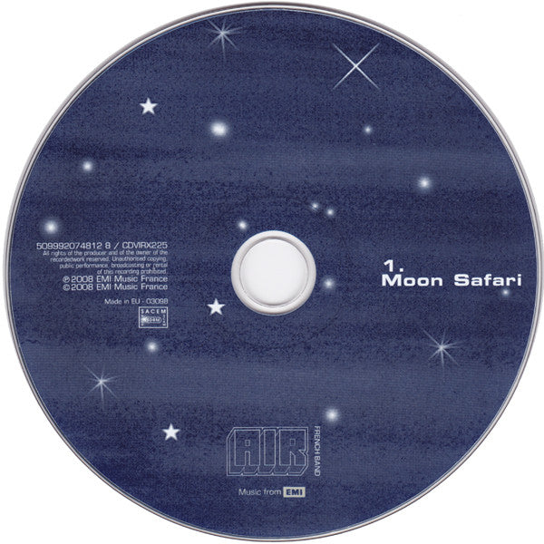 AIR French Band* : Moon Safari (CD, Album, RE + CD, Comp + DVD-V, RE, NTSC + Ltd, )