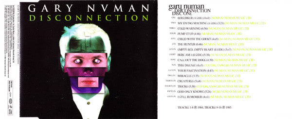 Gary Numan : D1sconn3ction (Box + 3xCD, Comp)