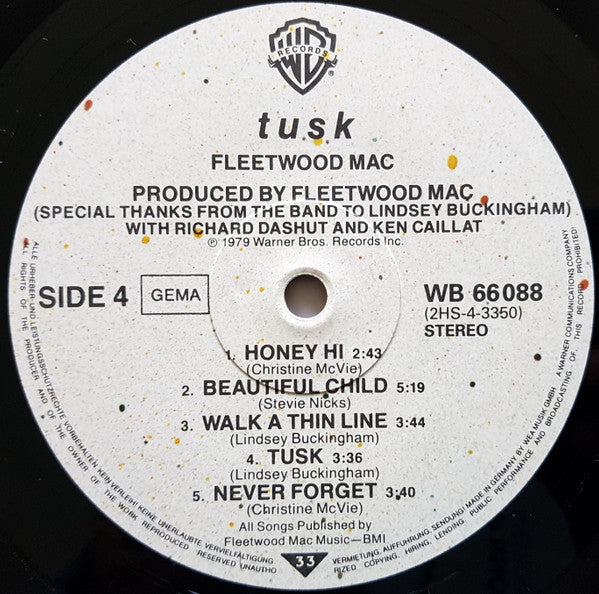 Fleetwood Mac : Tusk (2xLP, Album, RE)