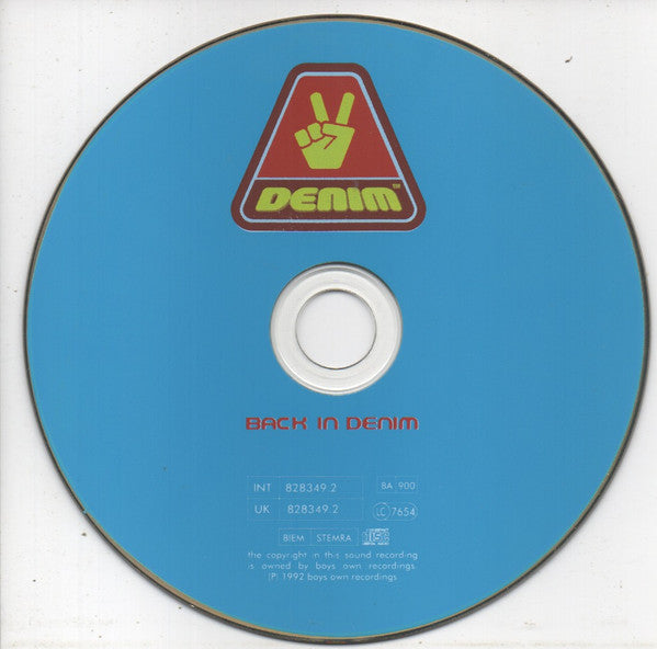 Denim : Back In Denim (CD, Album)