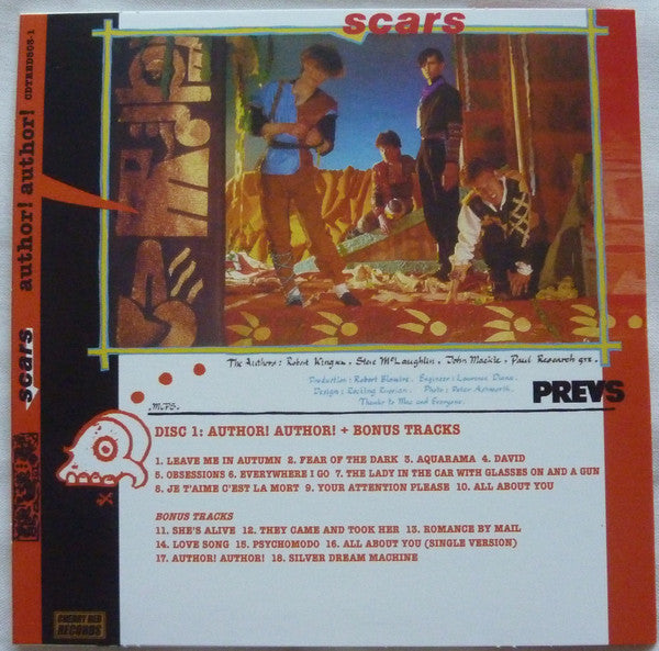 Scars (2) : Author! Author! (Box, Comp, Sli + CD, Album, RE, RM + 2xCD, Album, )