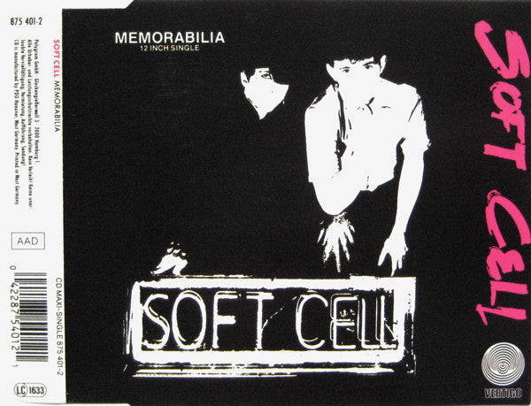 Soft Cell : Memorabilia (CD, Maxi)