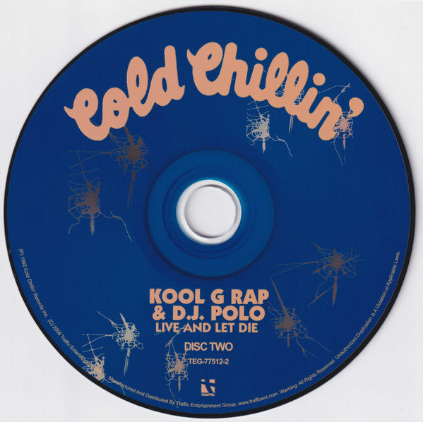 Kool G Rap &amp; D.J. Polo : Live And Let Die (Special Edition Extended Play Double Disc) (CD, Album, Dig + CD, Comp)
