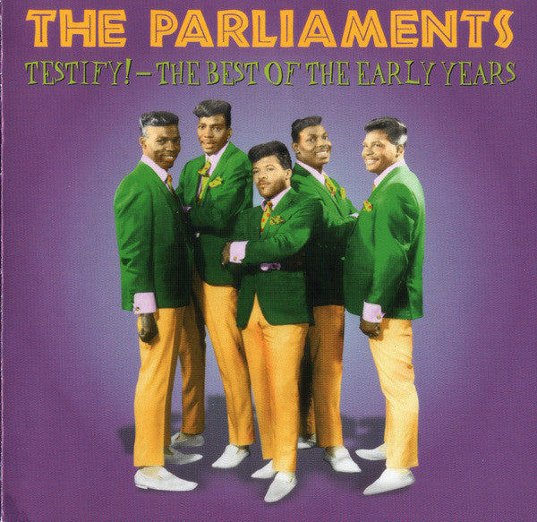 The Parliaments : Testify! - The Best Of The Early Years (CD, Comp, Mono)