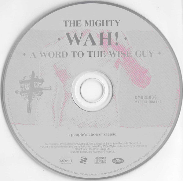 Wah! : A Word To The Wise Guy (CD, Album, RE)