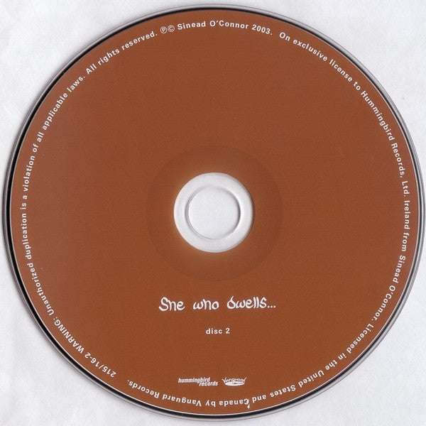 Sinéad O'Connor : She Who Dwells In The Secret Place Of The Most High Shall Abide Under The Shadow Of The Almighty (2xCD, Comp)