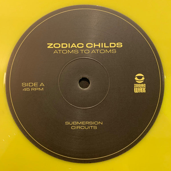 Zodiac Childs : Atoms To Atoms  (3x12", Album, Yel)