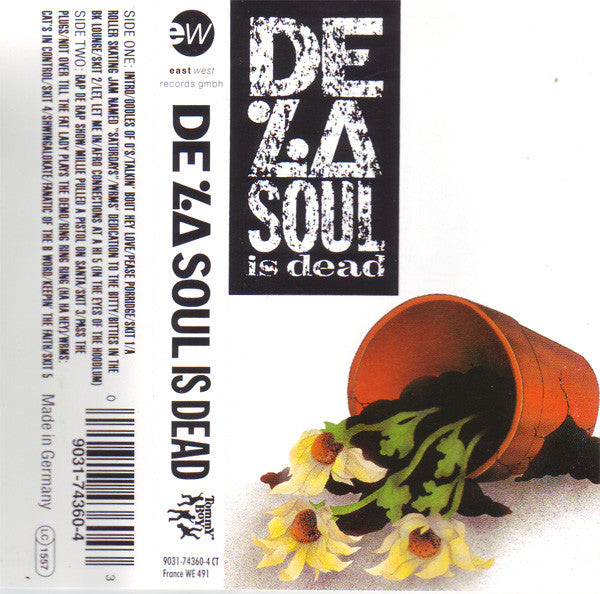 De La Soul : De La Soul Is Dead (Cass, Album)