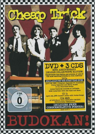 Cheap Trick : Budokan! (DVD-V, Multichannel, NTSC + CD, Album + 2xCD, Albu)