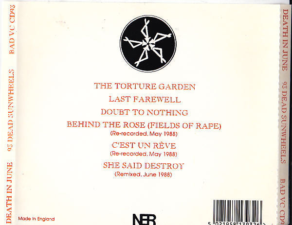 Death In June : 93 Dead Sunwheels (CD, Comp, RE)