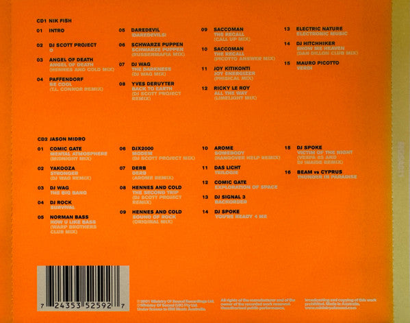 Nik Fish &amp; Jason Midro : Hard NRG: The Album, Vol. 2 (2xCD, Mixed)