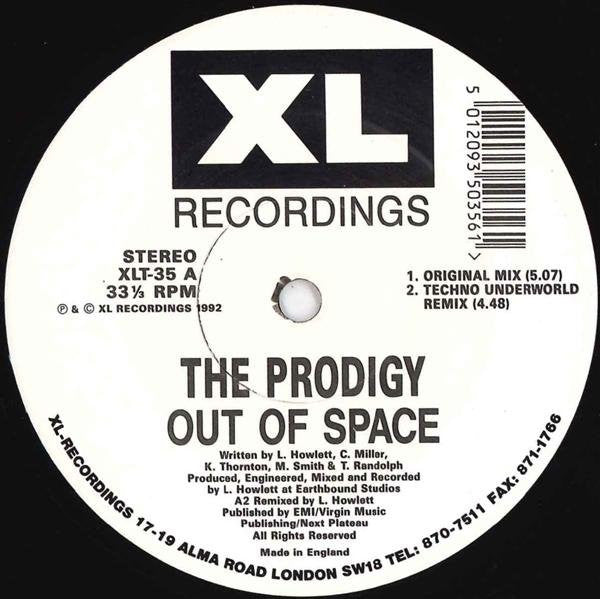 The Prodigy : Out Of Space (12")