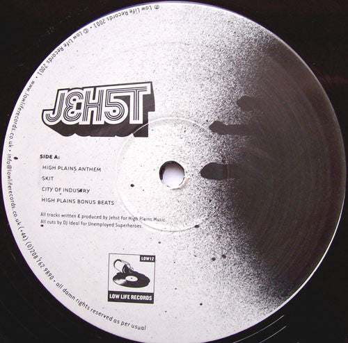 Jehst : High Plains Drifter EP (12")