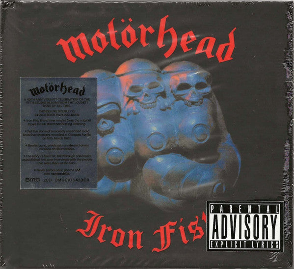 Motörhead : Iron Fist (CD, Album, RE, RM + CD + Dlx, Dig)