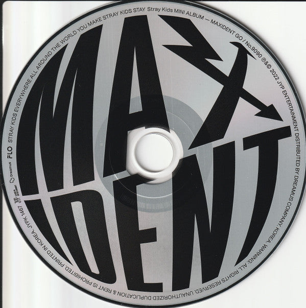 Stray Kids : Maxident (CDr, MiniAlbum, Ltd, Go )
