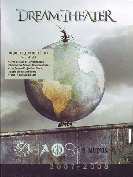 Dream Theater : Chaos In Motion (2xDVD-V, NTSC + 3xCD, Album + Dlx)