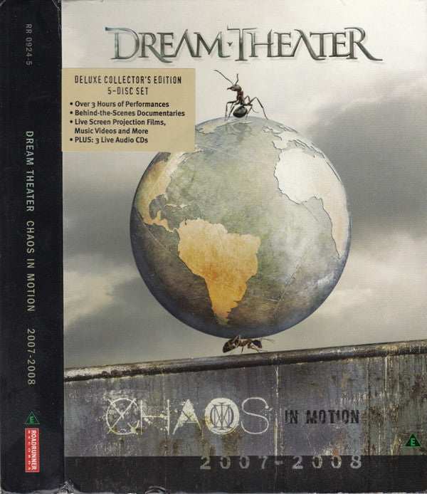 Dream Theater : Chaos In Motion (2xDVD-V, NTSC + 3xCD, Album + Dlx)