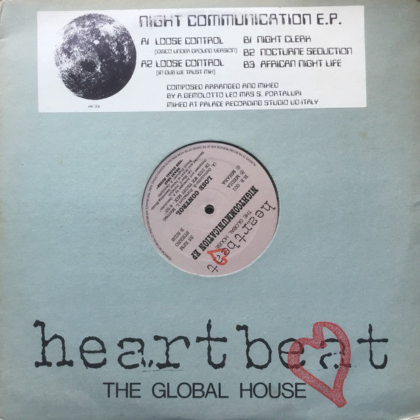 Night Communication : Night Communication EP (2x12", EP)
