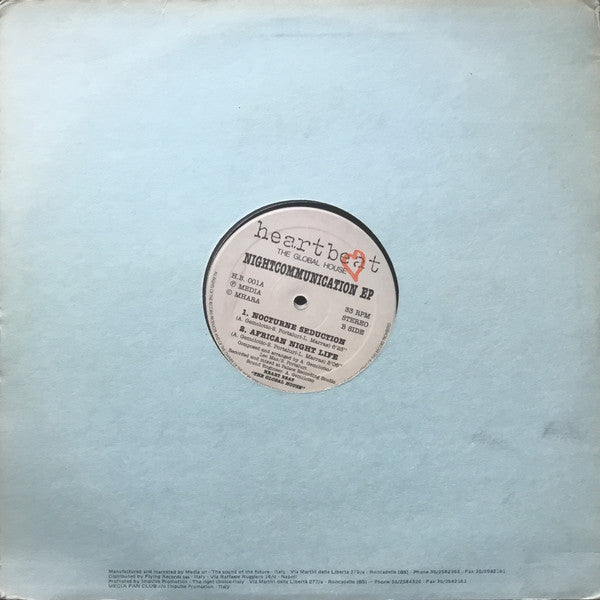 Night Communication : Night Communication EP (2x12", EP)