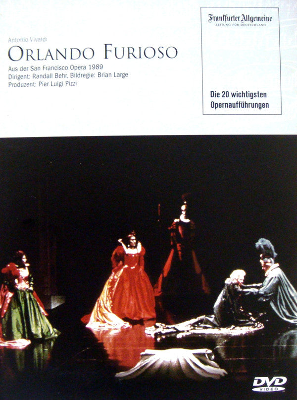 Antonio Vivaldi / Marilyn Horne, Susan Patterson, Kathleen Kuhlmann, Sandra Walker, Jeffrey Gall, William Matteuzzi, Kevin Langan / San Francisco Opera Chorus, San Francisco Opera Orchestra / Randall Behr, Brian Large : Orlando Furioso (DVD-V)