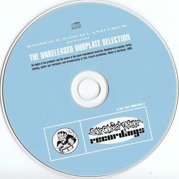 Bassface Sascha And Crew* : The Unreleased Dubplate Selection (CD, Comp)