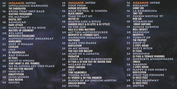 Various : Thunderdome - The Best Of '97 (3xCD, Comp, M/Print, P/Mixed)