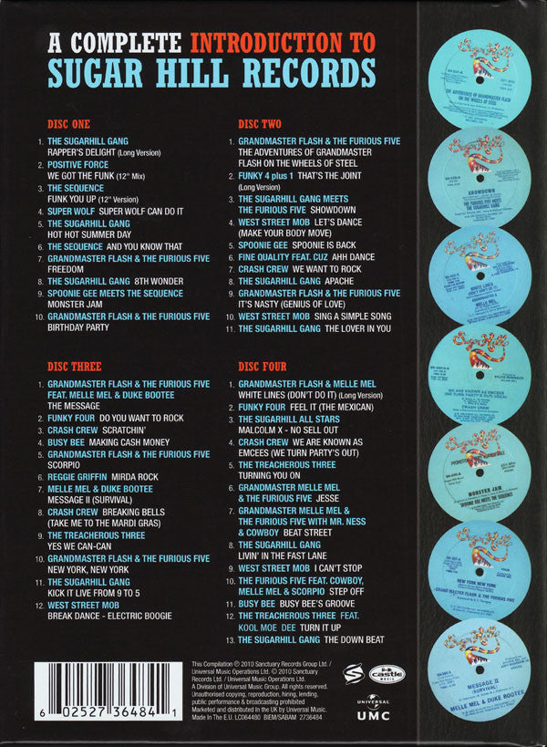 Various : A Complete Introduction To Sugar Hill Records (4xCD + Box, Comp)