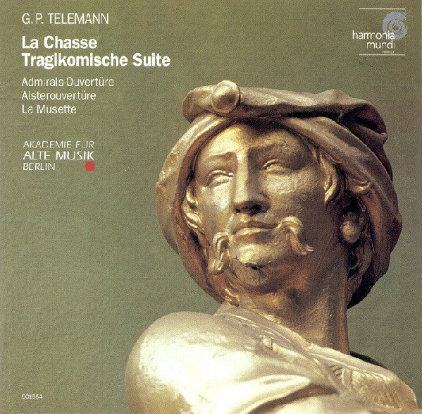 G. P. Telemann*, Akademie Für Alte Musik Berlin : La Chasse, Tragikomische Suite, Admirals-Ouvertüre, Alsterouvertüre, La Musette (CD, Album)