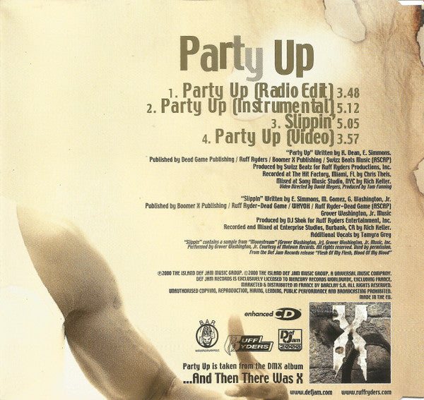 DMX : Party Up (CD, Maxi, Enh)