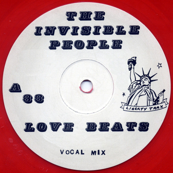 The Invisible People : Love Beats (12", Red)