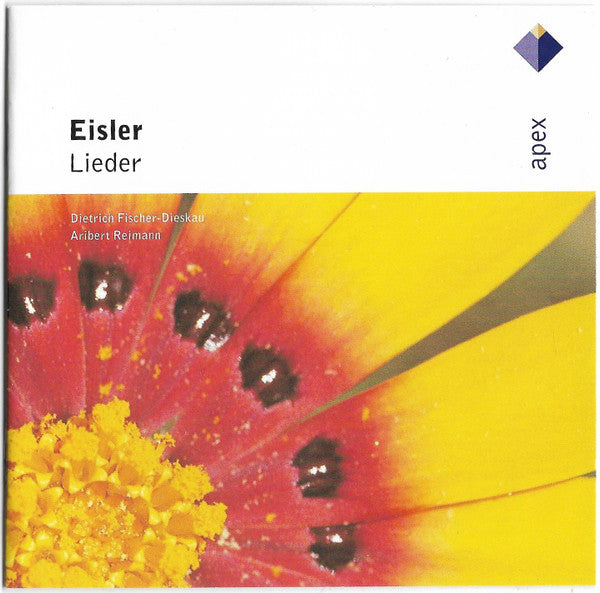 Eisler*  , Dietrich Fischer-Dieskau  , Aribert Reimann : Lieder (CD, Album)