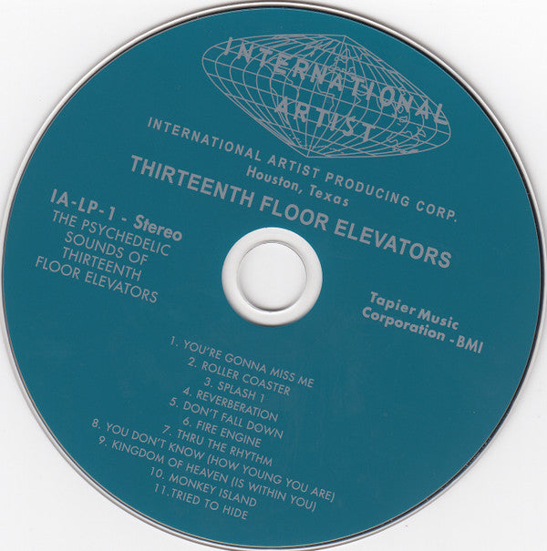 The Thirteenth Floor Elevators* : The Albums Collection (4xCD, Album + Box + Comp, Ltd, RM)